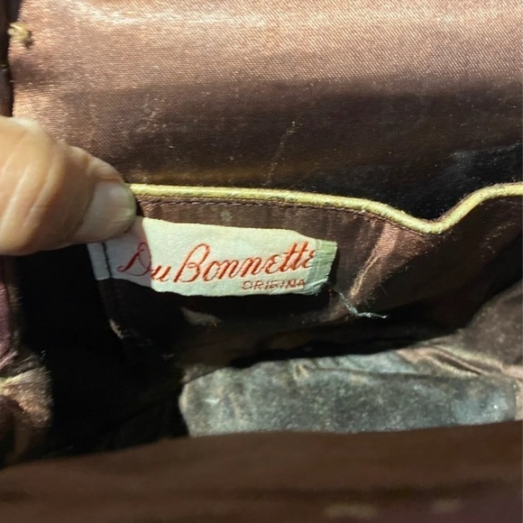 Vintage 1940's DuBonnette Heavily Beaded Bag - Picture 8 of 11